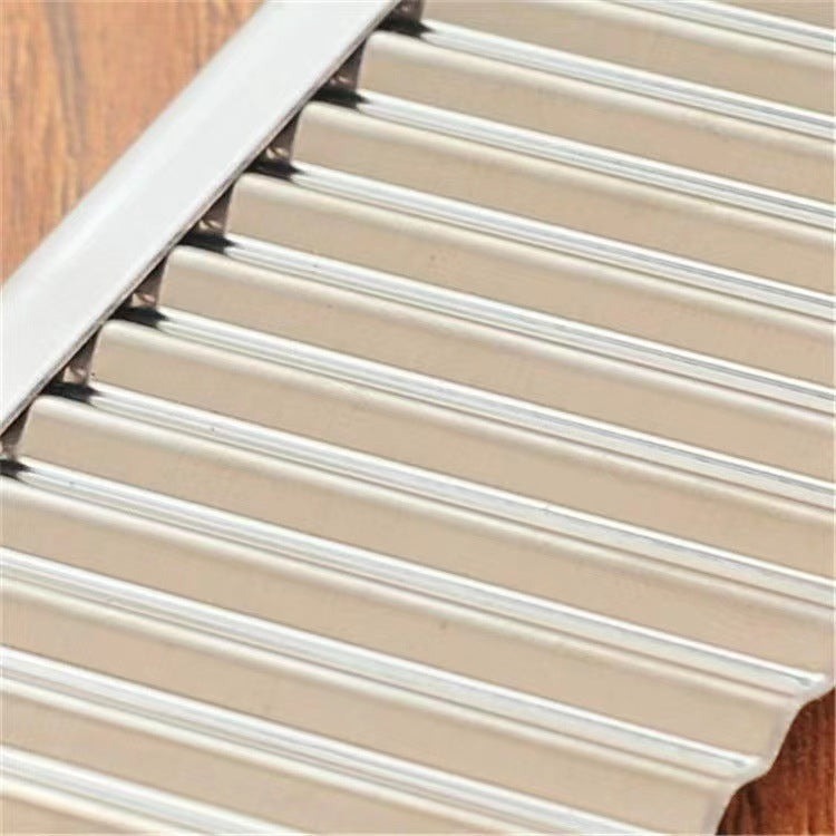 Wave steel knife stainless cut fries ripple-shaped knife