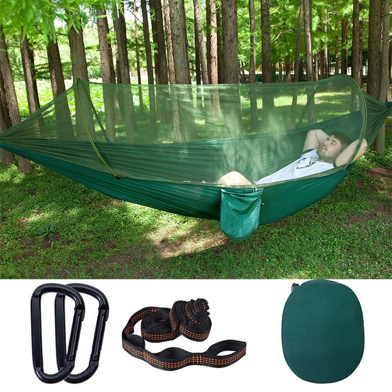 Double hammock outdoor mosquito-proof