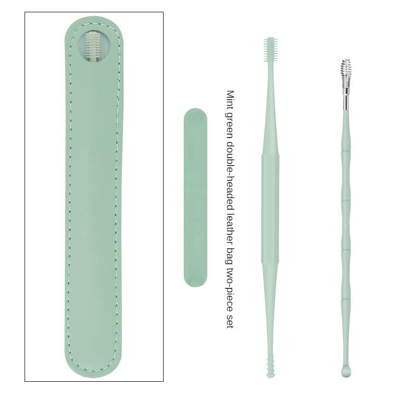 Ear Picker Spoon Double Head Massage Ear Scoop Tool set