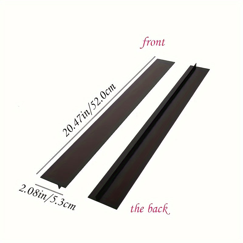 1pc Silicone High-temperature Resistant Kitchen Gap Strip, Oil And Dirt Resistant Gas Stove Gap Soft Sealing Strip