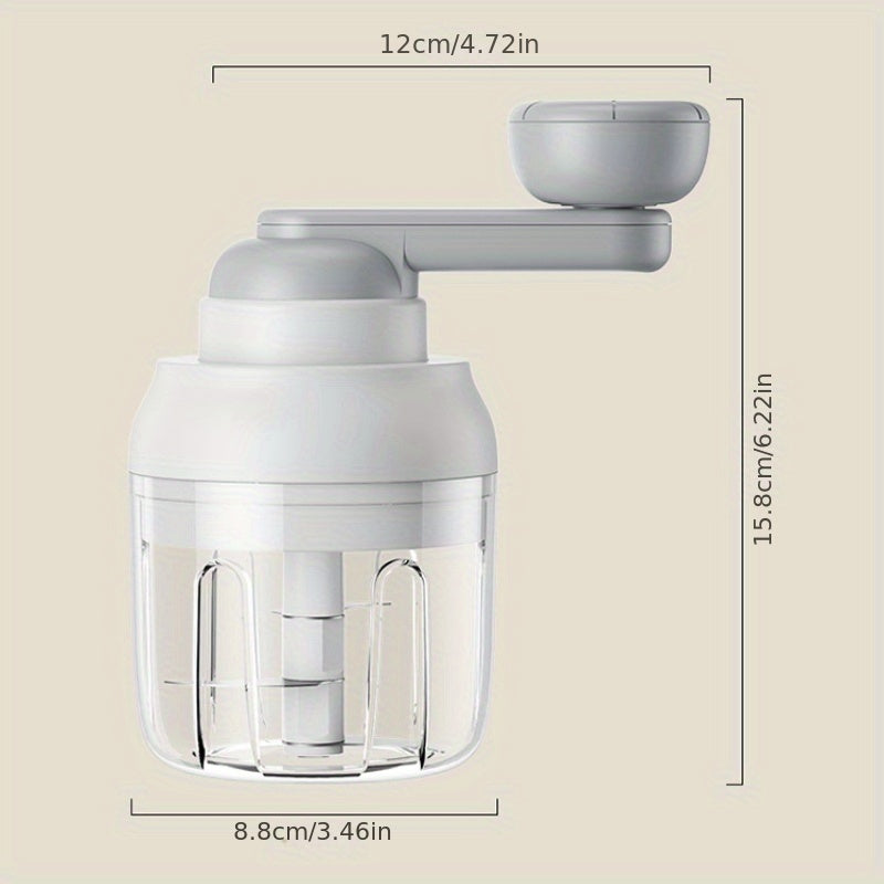 1pc, Vegetable Cutter, Multifunctional Garlic Masher, Garlic Grinder, Garlic Crusher, Vegetable Chopper, Creative Fruit Crusher, Manual Garlic Masher, Food Processor, Kitchen Stuff, Kitchen Gadgets