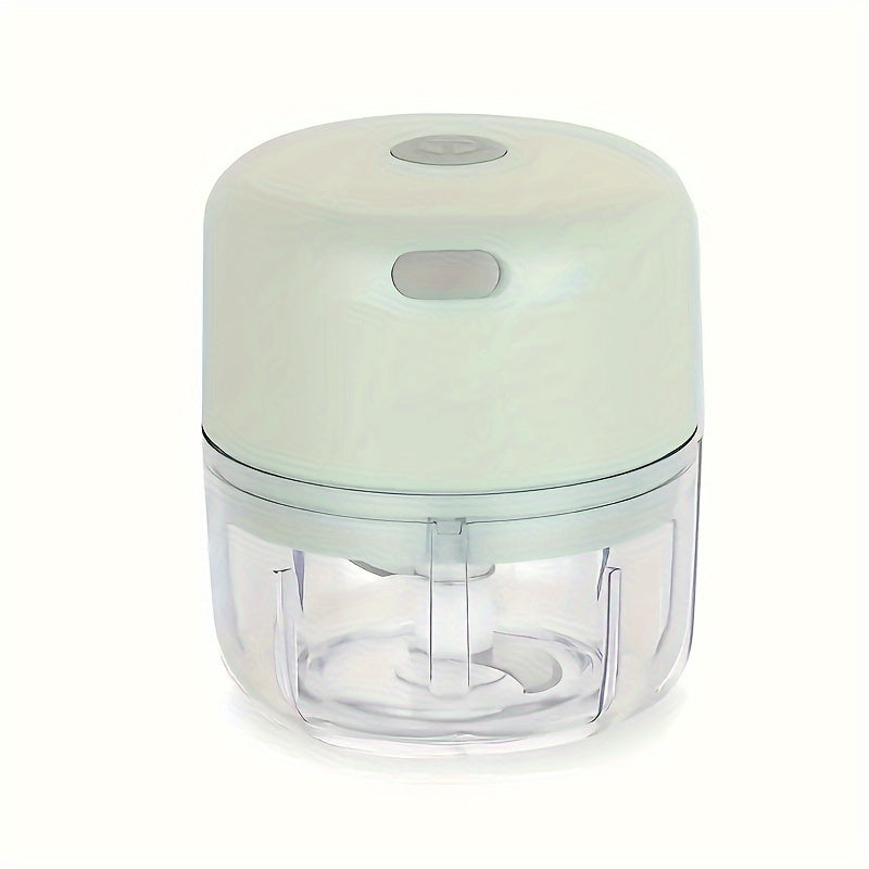 100/250ml Electric Mini Garlic Chopper USB Meat Grinder Garlic Masher Machine Sturdy Durable Crushed Ginger Vegetable Crusher Kitchenware