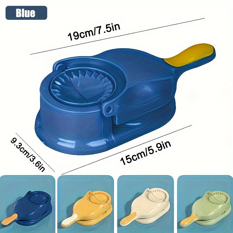 1pc, 2-in-1 Dumpling and Tortilla Maker - Manual Dough Presser and Mould for Homemade Dumplings and Tortillas - Kitchen DIY Gadgets