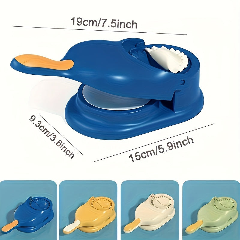 1pc, 2-in-1 Dumpling and Tortilla Maker - Manual Dough Presser and Mould for Homemade Dumplings and Tortillas - Kitchen DIY Gadgets