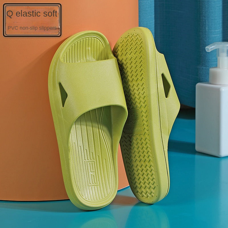 Slippers     Household non-slip slippers Bath Slippers,Cloud Slides Ultra-Comfortable Cushioned Slippers