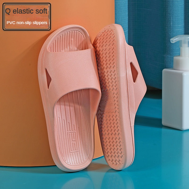 Slippers     Household non-slip slippers Bath Slippers,Cloud Slides Ultra-Comfortable Cushioned Slippers