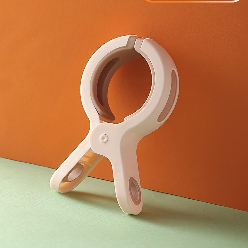 3pcs Windproof Large Clamp, Drying Clip, Large-sized Thickened Clothes Clip, Quilt Drying Windproof Clip, Anti Slip Quilt Clip, Clothes Clip, Quilt Fixing Clip, Beach Towel Clip, Summer Beach Travel Portable Supplies