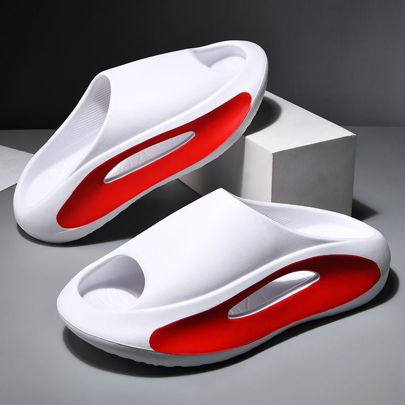 Cloud Sliders for Women and Men Non-Slip Bath Slippers House Quick Drying Slides Pillow Slipper Open Toe Soft Sandals