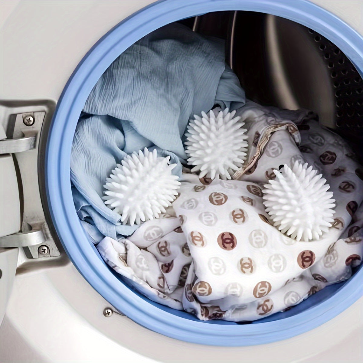 1pc Hedgehog Laundry Balls, Suitable For Use In Laundry Rooms, Clothes Washing And Care, Sticky Lint Drying Cleaning Ball