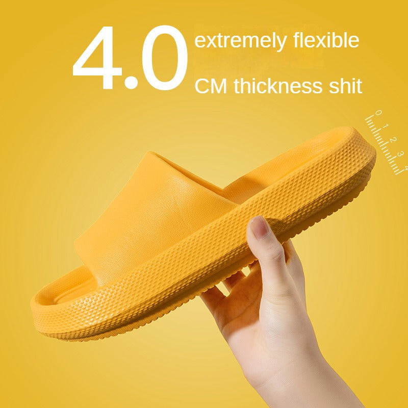 Slippers     Household non-slip slippers Bath Slippers,Cloud Slides Ultra-Comfortable Cushioned Slippers