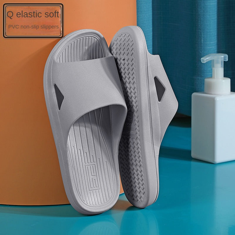 Slippers     Household non-slip slippers Bath Slippers,Cloud Slides Ultra-Comfortable Cushioned Slippers