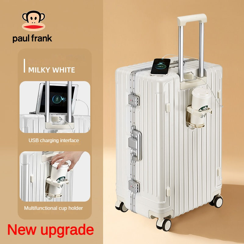 2024/Extra large luggage, large capacity multifunctional suitcase (zipper style)