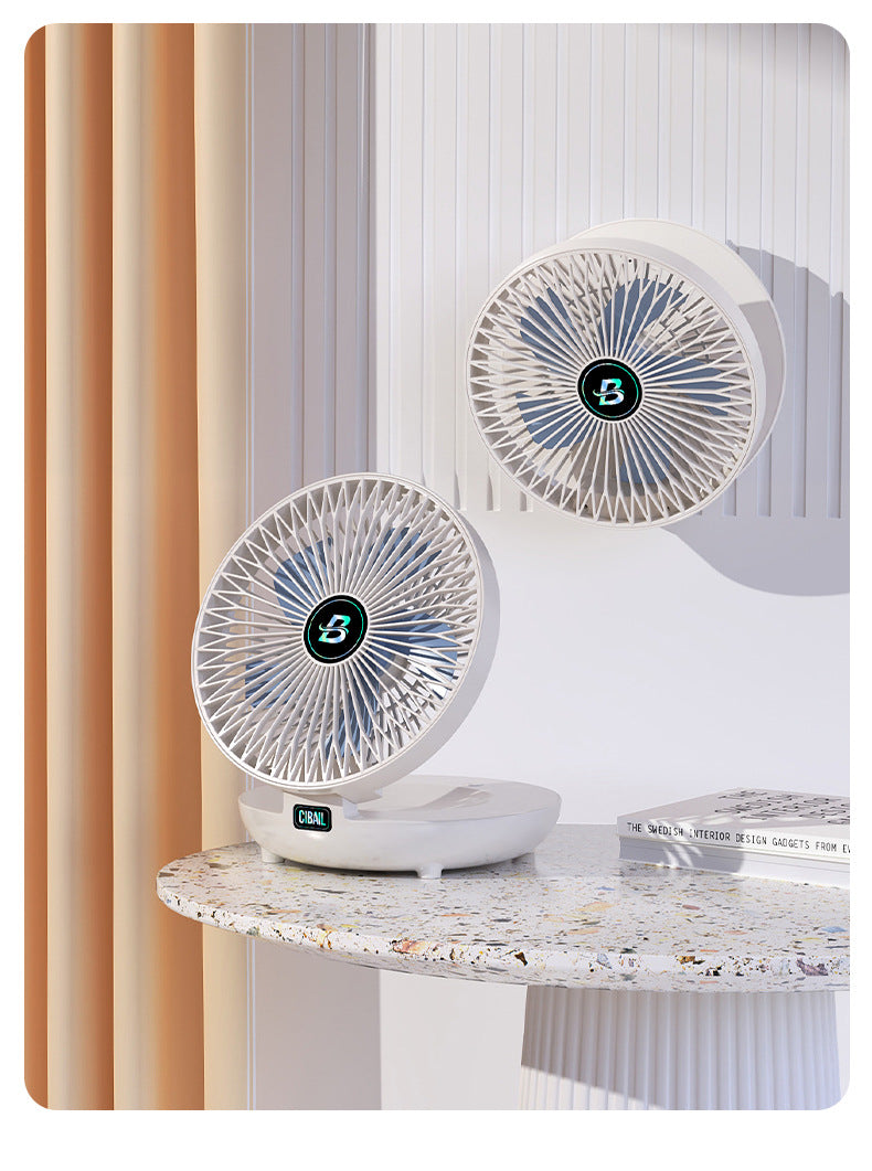 wall-mounted desktop dual-use fan