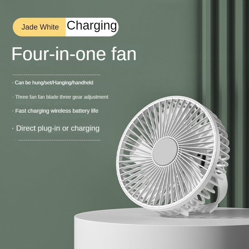 wall-mounted desktop dual-use fan