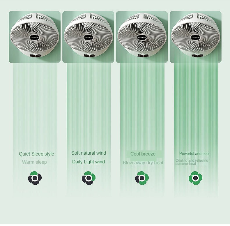 wall-mounted desktop dual-use fan