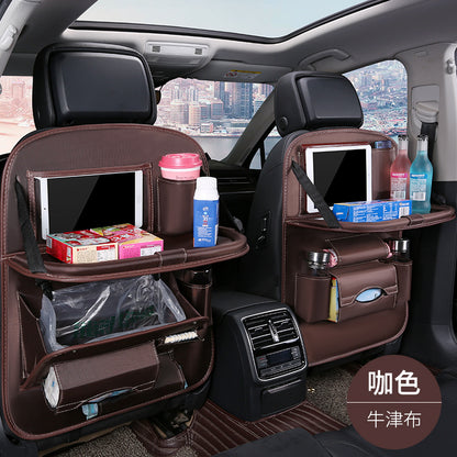 Car foldable table with storage bag