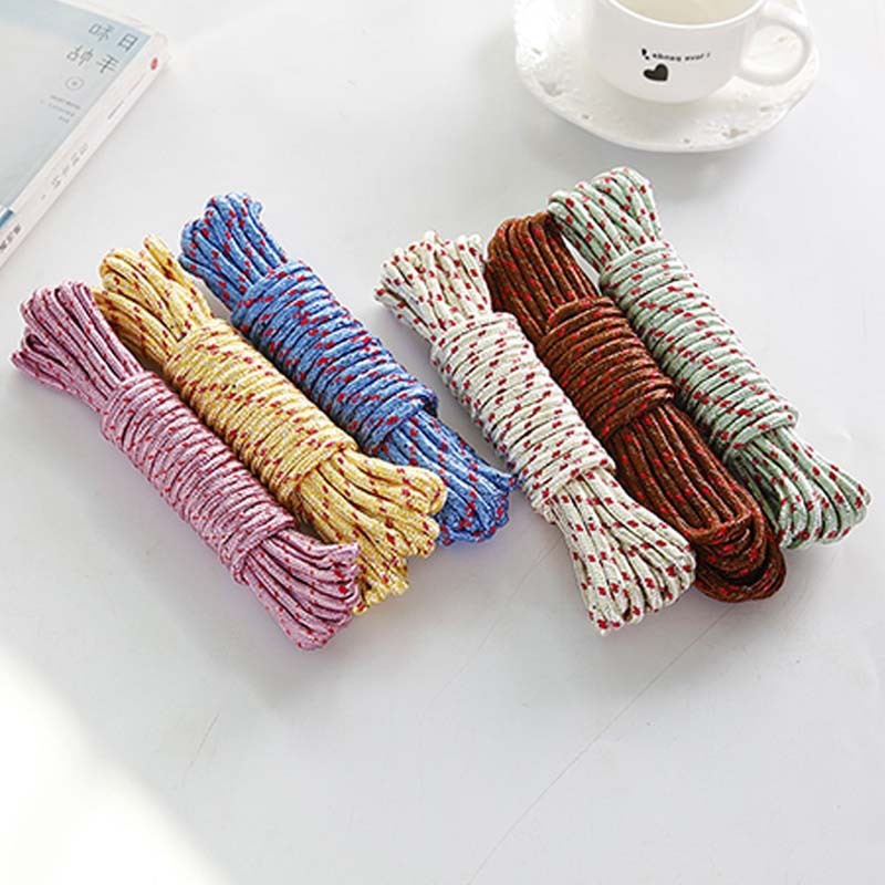 1pc Multi-functional Drying Rope, Outdoor Clothesline, Balcony Laundry Rope, Camping Accessories, 196.85/393.7/787.4 Inch