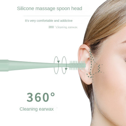Ear Picker Spoon Double Head Massage Ear Scoop Tool set