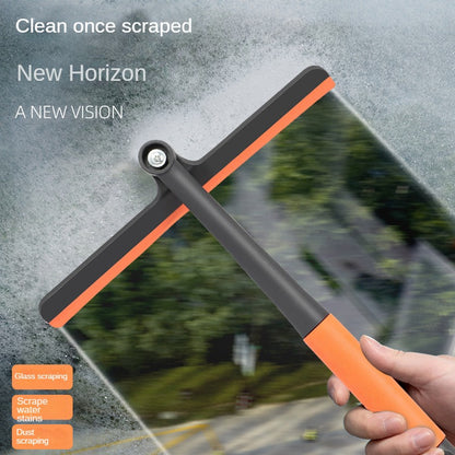 360-Degree Rotating Household Glass Wiper,"Scraper Blade,Automotive Window Long Pole Cleaning Tool