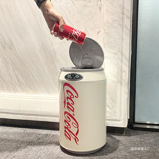 Coca-Cola Trash Can, Can Trash Can, Smart Sensor Trash Can