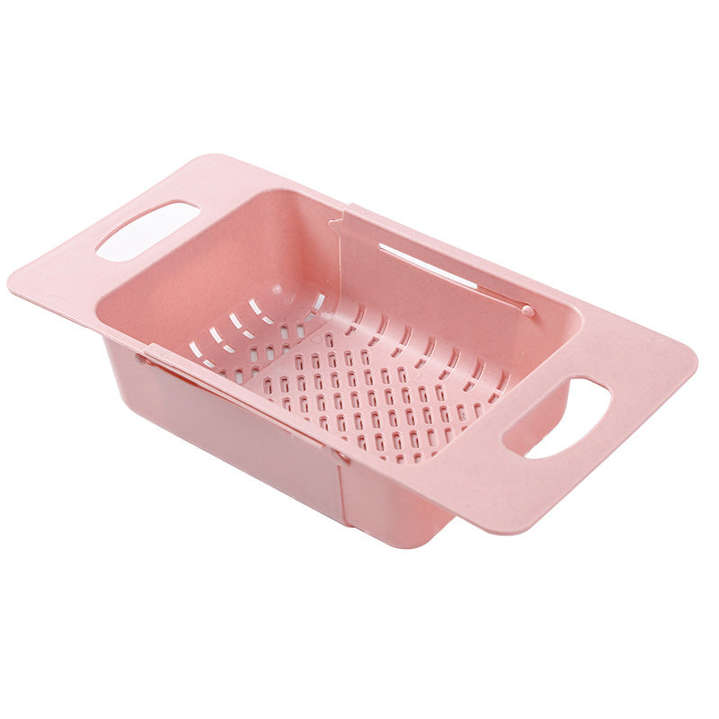 Home Kitchen Plastic Sink Shelf,  Sink Drainage Basket