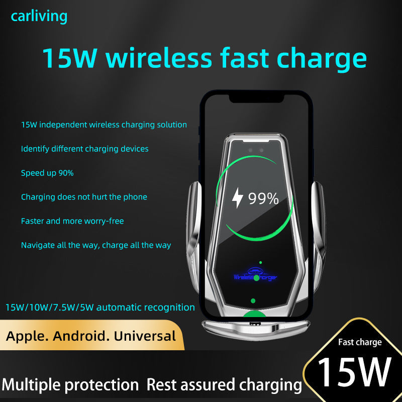 H10 automatic car wireless charger car phone holder