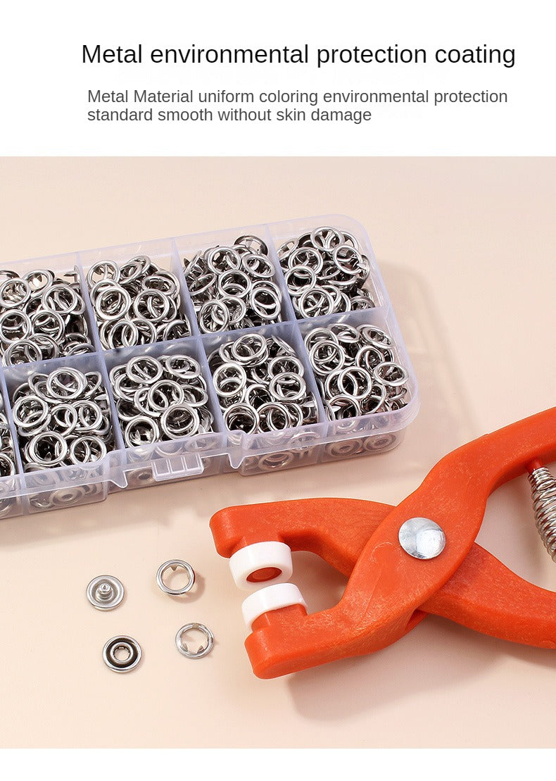 metal sewing buttons five-claw buckle